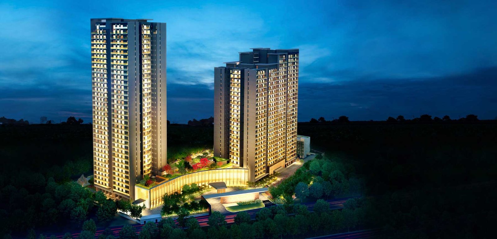 Krisumi Waterfall Residences, Sector 36A Gurgaon